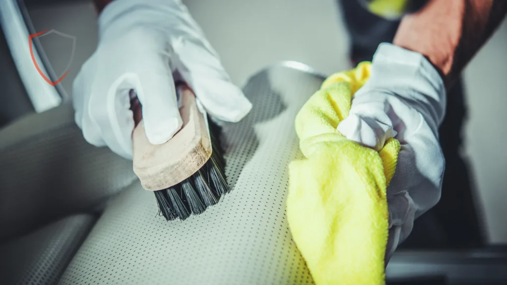 Leather sofa cleaning service in Perth